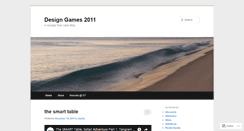 Desktop Screenshot of designgames11.wordpress.com