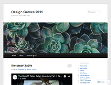 Tablet Screenshot of designgames11.wordpress.com