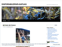 Tablet Screenshot of porabudparkapuas.wordpress.com