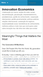 Mobile Screenshot of innomics.wordpress.com