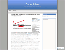 Tablet Screenshot of danescism.wordpress.com