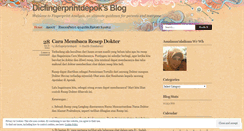 Desktop Screenshot of dicfingerprintdepok.wordpress.com