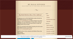 Desktop Screenshot of halalkitchen.wordpress.com