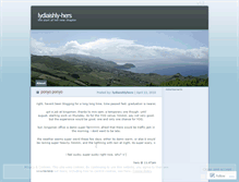 Tablet Screenshot of lydiaishlyhers.wordpress.com