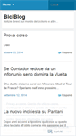Mobile Screenshot of biciblog.wordpress.com