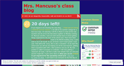 Desktop Screenshot of mrsmancuso.wordpress.com