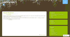 Desktop Screenshot of addysgrace.wordpress.com