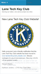 Mobile Screenshot of lthskeyclub.wordpress.com