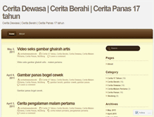 Tablet Screenshot of ceritadewasaberahi.wordpress.com