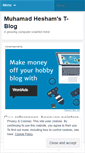 Mobile Screenshot of mhesham.wordpress.com