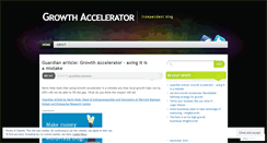 Desktop Screenshot of growthaccelerator.wordpress.com