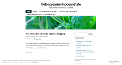 Desktop Screenshot of lifelonglearnerinoceanstate.wordpress.com