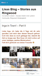 Mobile Screenshot of lisaiscalling.wordpress.com