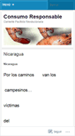 Mobile Screenshot of consumosresponsable.wordpress.com