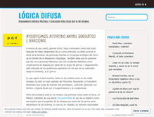 Tablet Screenshot of logicadifusablog.wordpress.com