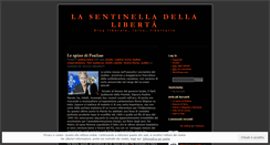 Desktop Screenshot of lasentinelladellalaicita.wordpress.com