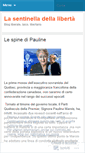 Mobile Screenshot of lasentinelladellalaicita.wordpress.com
