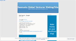 Desktop Screenshot of ileanuoluglobal.wordpress.com