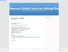 Tablet Screenshot of ileanuoluglobal.wordpress.com