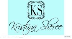 Desktop Screenshot of kristiinashereephotography.wordpress.com