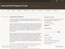 Tablet Screenshot of lawandpurpose.wordpress.com
