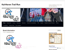 Tablet Screenshot of kalhaventrailrun.wordpress.com