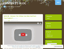 Tablet Screenshot of johnsdl5.wordpress.com