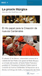 Mobile Screenshot of praxisliturgica.wordpress.com