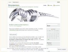 Tablet Screenshot of dinotronics.wordpress.com