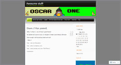 Desktop Screenshot of cposcarone.wordpress.com