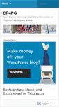 Mobile Screenshot of cp4pg.wordpress.com