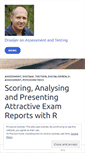 Mobile Screenshot of draaijeronassessmentandtesting.wordpress.com