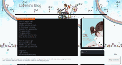 Desktop Screenshot of lovelia.wordpress.com