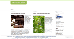 Desktop Screenshot of jamu2an.wordpress.com