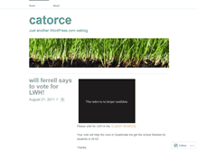 Tablet Screenshot of catorcekt.wordpress.com