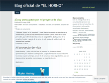 Tablet Screenshot of elhorno.wordpress.com