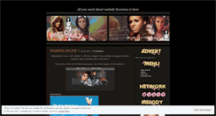 Desktop Screenshot of melodydaily.wordpress.com