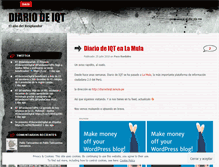 Tablet Screenshot of diariodeiqt.wordpress.com