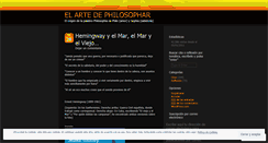 Desktop Screenshot of philosophemos.wordpress.com