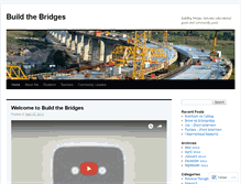 Tablet Screenshot of buildthebridges.wordpress.com