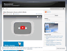 Tablet Screenshot of hazaratown1.wordpress.com