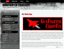 Tablet Screenshot of gunfightercrossfit.wordpress.com