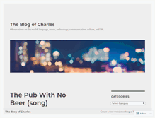 Tablet Screenshot of charuzu.wordpress.com