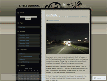 Tablet Screenshot of liljournal.wordpress.com