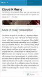 Mobile Screenshot of music203group9.wordpress.com