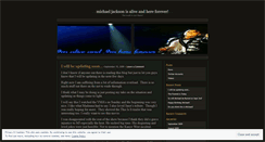 Desktop Screenshot of michaeljacksonisalive.wordpress.com