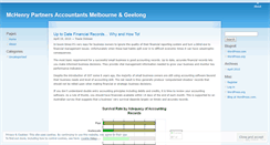 Desktop Screenshot of mchenrypartners.wordpress.com