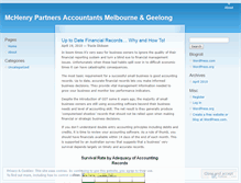 Tablet Screenshot of mchenrypartners.wordpress.com