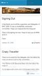 Mobile Screenshot of bnc2009.wordpress.com