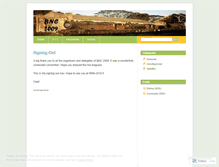 Tablet Screenshot of bnc2009.wordpress.com